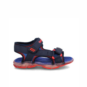 Sandalia Ni&ntilde;o Bubblegummers Unai Azul Marino - Rojo